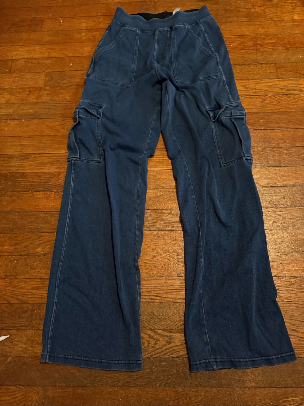 HALARA Navy Blue Cargo Jeggings